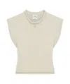 Courrèges Sleeveless Vest In White
