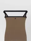 Courrèges Hyperbole Contrast Sleeveless Top