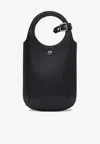Courrèges Slim Holy Handbag In Smooth Leather
