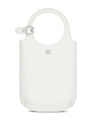 COURRÈGES COURRÈGES SLIM HOLY TOTE BAG