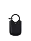 Courrèges Black Slim Holy Crossbody Bag