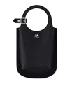 Courrèges Slim Holy Tote Bag In Black