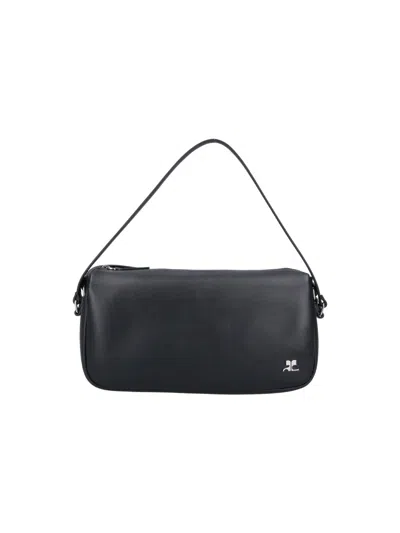 Courrèges Small Bag "three Sixty" In Purple
