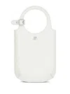 Courrèges Kleine Holy Tote Bag In Weiss