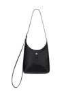 Courrèges Shoulder Bag Shopper Adjustable Strap Top Handle In Black