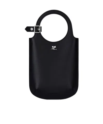 COURRÈGES COURRÈGES SLIM HOLY TOTE BAG
