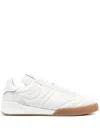 Courrèges Courreges Man Sneakers Off White Size 7 Leather In White