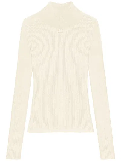 Courrèges Solar Jumper In White