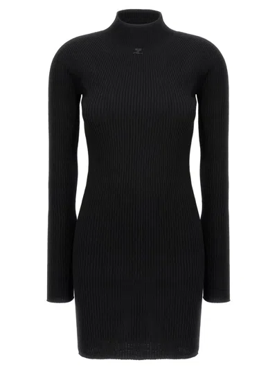 COURRÈGES COURRÈGES 'SOLAR LIGHT RIB' DRESS
