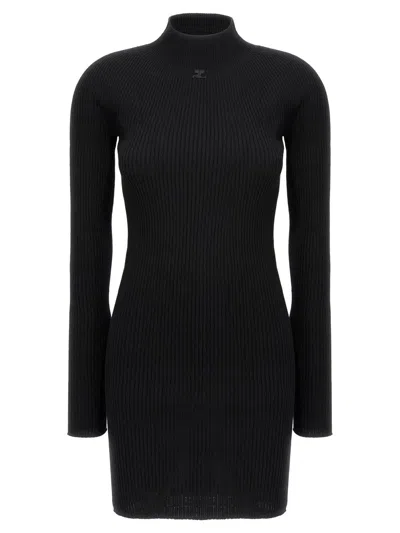 COURRÈGES COURRÈGES 'SOLAR LIGHT RIB' DRESS