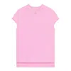 Courrèges Solarized Oversized T-shirt In Pink