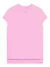 Courrèges Solarized Oversized T-shirt In Pink