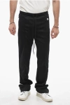 COURRÈGES SOLID COLOR JOGGERS WITH CONTRASTING LOGO