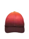 Courrèges Courreges Women Gradient Sunset Cap In Multicolour