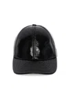 Courrèges Courreges Reedition Vinyl Cap Black In Black