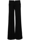 Courrèges Interlock Logo Jersey Track Pants In Black