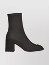 Courrèges Reedition Ankle Boots With 70mm Block Heel In Multi