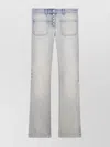 Courrèges Straight Bootcut Low-rise Denim Trousers