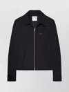 Courrèges Collared Jacket Zip-fastening Side Pockets