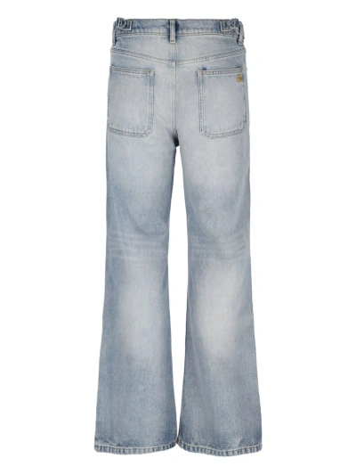 Courrèges Straight Jeans In Blue