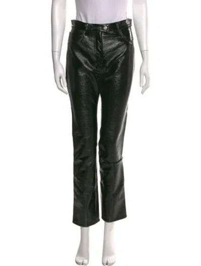 Pre-owned Courrèges Straight Leg Pants W/ Tags In Black