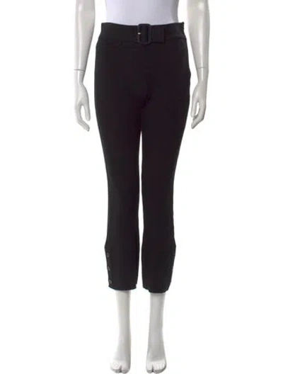 Pre-owned Courrèges Straight Leg Pants W/ Tags In Black