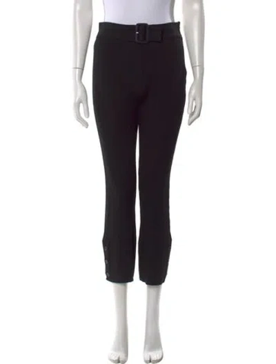 Pre-owned Courrèges Straight Leg Pants W/ Tags In Black