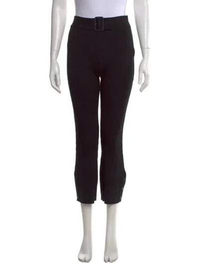Pre-owned Courrèges Straight Leg Pants W/ Tags In Black