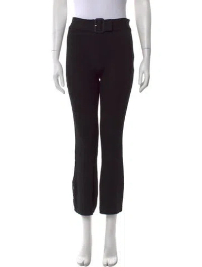 Pre-owned Courrèges Straight Leg Pants W/ Tags In Black