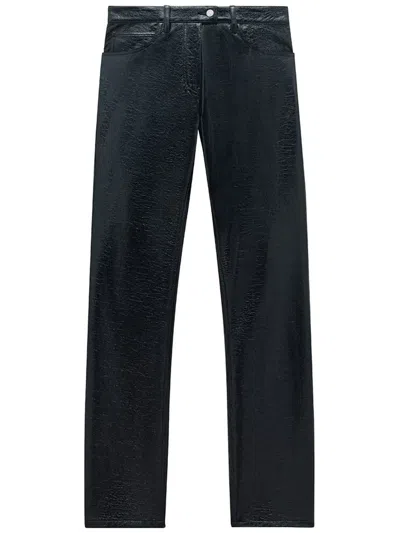 COURRÈGES STRAIGHT-LEG VINYL TROUSERS