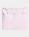 Courrèges Straight Mini Skirt In Salt Pink