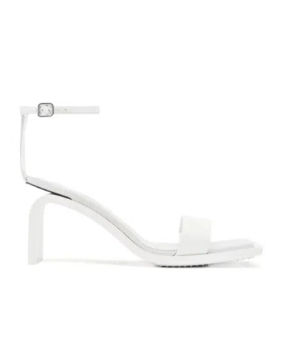 Courrèges Stream 70mm Sandals In White