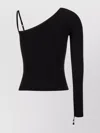 Courrèges Stretch Viscose One-shoulder Top