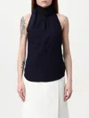 Courrèges Top  Woman Color Navy In Navy