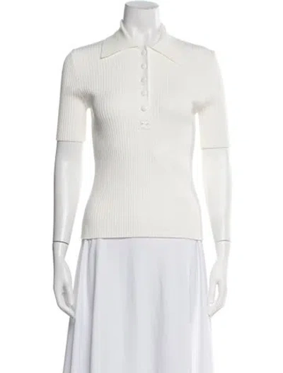 Pre-owned Courrèges Sweater In White