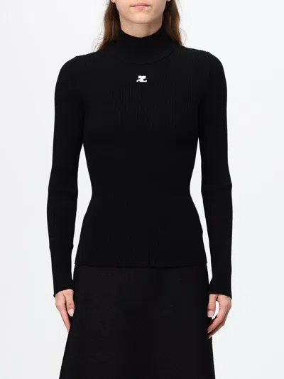 Courrèges Sweater Woman Color Black