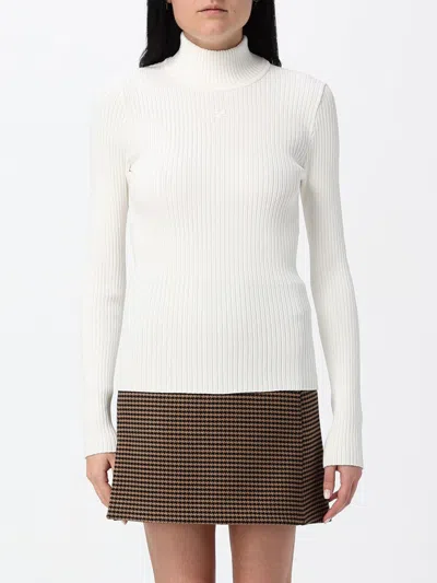 Courrèges Sweater Woman Color White