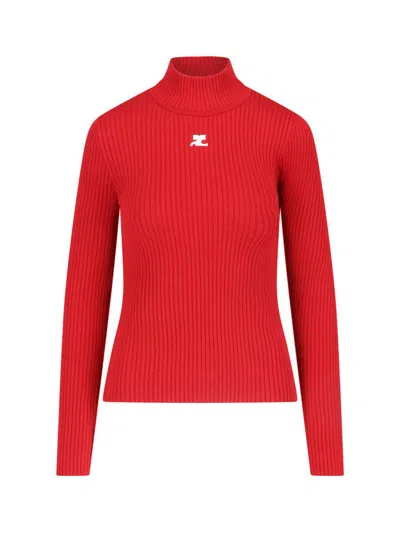 Courrèges Sweaters In Red