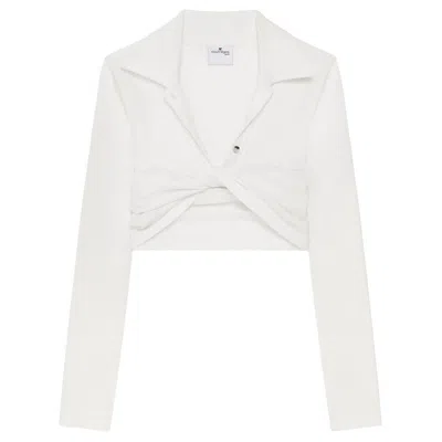 Courrèges Sweaters In White