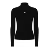 Courrèges Sweaters Blacks And Greys In Black