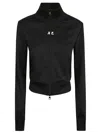 Courrèges Interlock Trancksuit Jacket In Black
