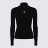 Courrèges Sweaters Blacks And Greys