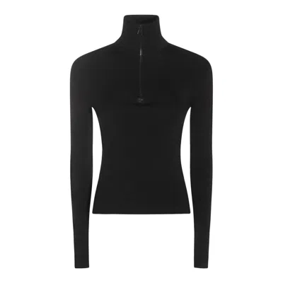 COURRÈGES SWEATERS BLACKS AND GREYS
