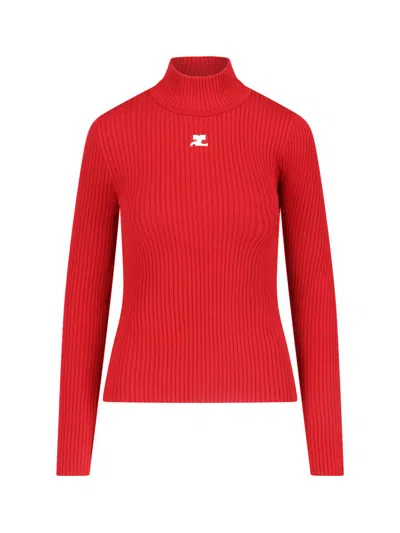 Courrèges Sweaters In Red