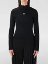 Courrèges Courreges Interlock Jersey Track Jacket For Athletic In Black