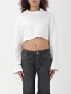 Courrèges Sweatshirt  Woman Color White In White