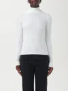 Courrèges Knitwear In White Viscose In Weiss