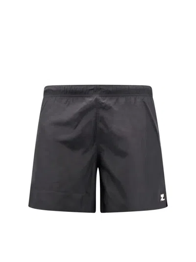 Courrèges Swim Trunk In Black