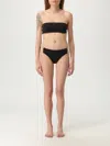 Courrèges Swimsuit  Woman Color Black In Black