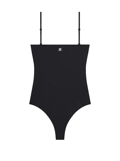 Courrèges Swimsuit With Logo